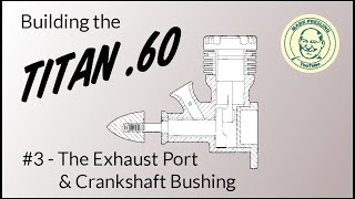 Building the Titan 60 Glow Plug Engine 3 [upl. by Thorley324]