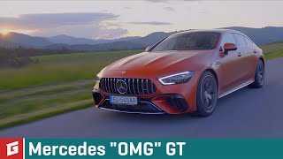 MercedesAMG GT 63 S E PERFORMANCE  ENG SUB  TEST  GARAZTV  Rasto Chvala [upl. by Eeloj]