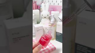 My fav Anua skincare products💗 anua kbeauty koreanskincare haul ugc asmr serum glassskin [upl. by Adiarf]