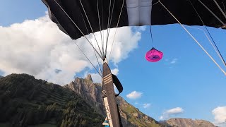 Dreamlines  Sunset Base Jump  Osmo Action 5  4K [upl. by Lenod]