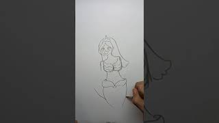 Menggambar Putri Duyung  Mermaid Drawing [upl. by Yelrebma]