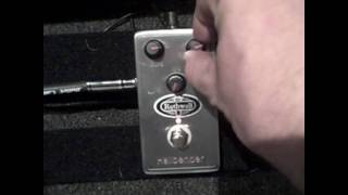 Rothwell Hellbender Overdrive Effects Pedal Demo [upl. by Aihcila726]