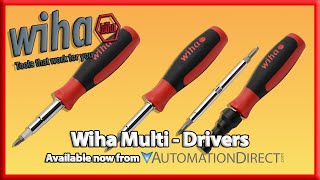 Wiha SoftFinish MultiDrivers from AutomationDirect [upl. by O'Gowan]