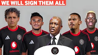 ORLANDO PIRATES UPDATES IRVIN KHOZA CONFIRMED TO SIGN THESE PLAYERS IN A SMALL WINDOW [upl. by Grannia]