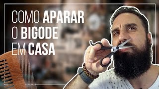 Como APARAR o BIGODE em CASA [upl. by Hezekiah220]