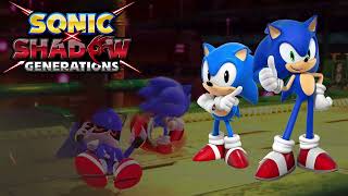 Vs Metal Sonic Stardust Speedway Bad Future US  Sonic X Shadow Generations Slowed Down [upl. by Cuthbert]