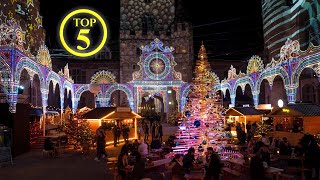 Top 5 Christmas Markets of Switzerland [upl. by Oicirtap]