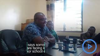 Voi MP Jones Mlolwa talks on low school population [upl. by Anaitsirhc]