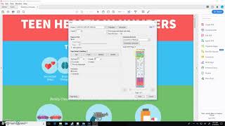 How to Split an Infographic for Printing Using Adobe Acrobat 2019 [upl. by Yllak]