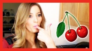 How to Make a Delicious Cherry Pie  iJustine Cooking [upl. by Einahpet]