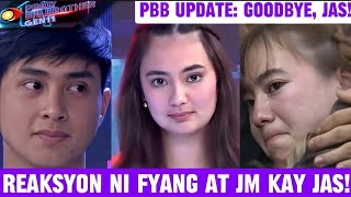 PBB GEN 11 DAY 64 REAKSYON ni Fyang at JM sa paglabas ng bahay ni Jas September 22 2024 [upl. by Shelah305]