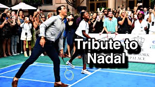 Coco Gauff pays touching tribute to Rafael Nadal with selected words gauff nadal [upl. by Afirahs793]