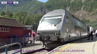 FLAMSBANA TRAIN NORWAY FLAM MYRDAL IS ONE OF THE MOST BEAUTIFUL TRAIN TOURS IN THE WORLD [upl. by Arvy115]