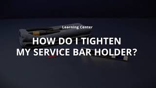 How to Tighten Your Service and Commendation Bar Holder [upl. by Oicirtap]