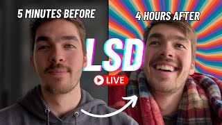 I Tried LSD For The First Time  LIVE [upl. by Eikcir450]