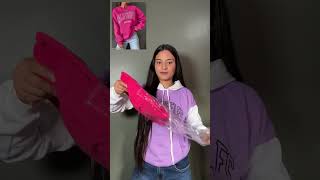 Huge Sweatshirt Haul from Meesho shorts meesho [upl. by Busey]