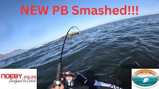 New PB on my kayak Monster bottom feeder landed [upl. by Dewey128]