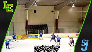 Lumen Christi Hockey vs St Joseph 🗒 12032017 [upl. by Anwad]