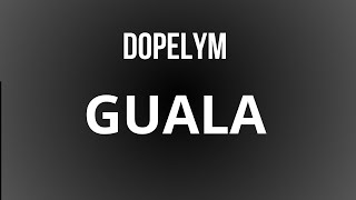 Dopelym  GUALA Video lyrics [upl. by Nosemaj]