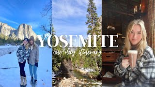 YOSEMITE NATIONAL PARK Travel Vlog 1 day itinerary [upl. by Pedro]