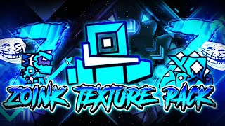 Geometry Dash Zoink Texture Pack 2206 Fixed  Full TrollMachine TP  IgnacBajzaGD [upl. by Dalston3]