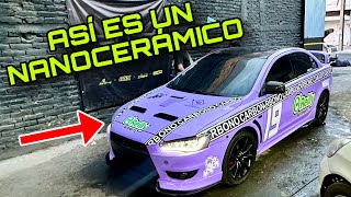 POLARIZADO NANOCERÁMICO AL LANCER 🔥 [upl. by Lertram162]