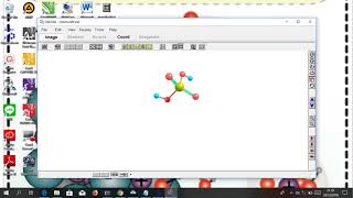 tutorial chemcraft [upl. by Rexer]