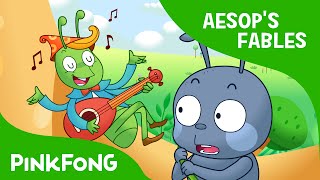 The Ant and the Grasshopper  Aesops Fables  PINKFONG Story Time for Children [upl. by Anelak]