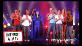 Patrick Sebastien  Le chanteur masqué clip chanson un peu paillarde [upl. by Mast]