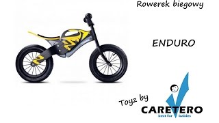 Rowerek biegowy Enduro marki Toyz  recenzja [upl. by Annaej]