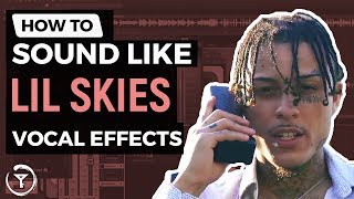 How To Sound Like Lil Skies  Vocal Effect Tutorial [upl. by Leanor]