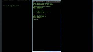 nslookup networking cmd windows [upl. by Enelyak289]