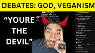 CHRISTIAN CALLS ME THE DEVIL  MORE CARNIST CRINGE [upl. by Eekram29]