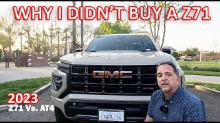 WHY I DIDNT BUY A 2023 CHEVY COLORADO Z71 [upl. by Annoya781]