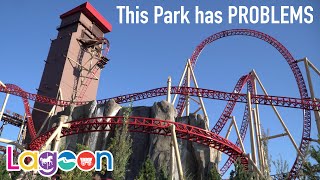 Lagoon Review  How a Monopoly Negatively Affects the Guest Experience  Utahs Only Theme Park [upl. by Aiet]