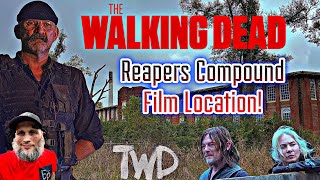 The Walking Dead Reapers Compound Film Location [upl. by Ecyaj]