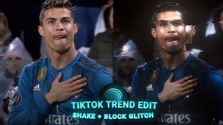 Shake  Block Glitch Tutorial  Alight motion Preset [upl. by Tolland76]