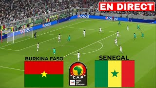 🔴EN DIRECT  Burkina Faso vs Sénégal  Éliminatoires Coupe dAfrique des Nations 2025 [upl. by Mimajneb]