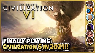 Finally Playing Civilization VI in 2024  Civilization 6 Multiplayer  ft The Wholesomeverse [upl. by Aknaib]