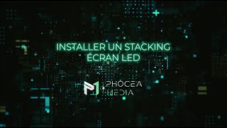 Montage et installation du stacking écran LED Gemini [upl. by Aihsar157]