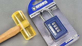 1382 Tap to Open Brinks Combination Lock Model 17550054 [upl. by Cammy]