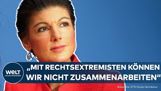 SAHRA WAGENKNECHT So will ihre neue Partei BSW die Politk in Deutschland verändern  WELT Interview [upl. by Nidya74]