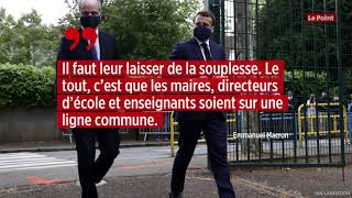 Écoles vacances dété 100km Emmanuel Macron fait le point sur le déconfinement [upl. by Amand]