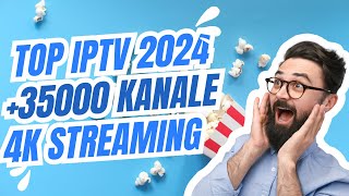 Top IPTVDienstanbieter für 2024 in Deutschland 4K [upl. by Yeldud]