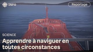 Un simulateur pour éviter les catastrophes en mer  Découverte [upl. by Einatirb]