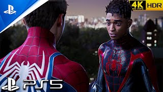 PS5 SPIDERMAN 2 Gameplay Story Trailer  ULTRA Realistic RAY TRACING 4K 60FPS HDR [upl. by Voorhis]