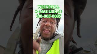 CHRISTMAS LIGHT INSTALLATION 2024 christmas merrychristmas music christmaslights [upl. by Sarah]