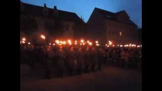 Großer Zapfenstreich der Bundeswehr in Mühlhausen [upl. by Ciapha]