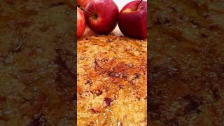 Upside Down Apple Caramel Pancake in Less Than ONE MINUTE viralshorts ytshorts [upl. by Tootsie]