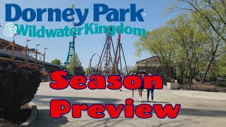 Season Preview Event at Dorney Park 2024 [upl. by Hachmann]